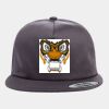 Yupoong - Unstructured Five-Panel Snapback Cap - 6502 Thumbnail