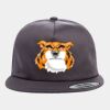 Yupoong - Unstructured Five-Panel Snapback Cap - 6502 Thumbnail