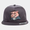 Yupoong - Unstructured Five-Panel Snapback Cap - 6502 Thumbnail