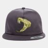 Yupoong - Unstructured Five-Panel Snapback Cap - 6502 Thumbnail