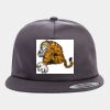 Yupoong - Unstructured Five-Panel Snapback Cap - 6502 Thumbnail