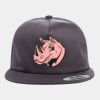 Yupoong - Unstructured Five-Panel Snapback Cap - 6502 Thumbnail