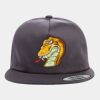 Yupoong - Unstructured Five-Panel Snapback Cap - 6502 Thumbnail