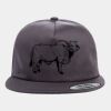 Yupoong - Unstructured Five-Panel Snapback Cap - 6502 Thumbnail