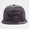 Yupoong - Unstructured Five-Panel Snapback Cap - 6502 Thumbnail