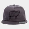 Yupoong - Unstructured Five-Panel Snapback Cap - 6502 Thumbnail