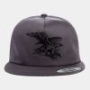 Yupoong - Unstructured Five-Panel Snapback Cap - 6502 Thumbnail