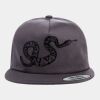Yupoong - Unstructured Five-Panel Snapback Cap - 6502 Thumbnail