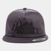 Yupoong - Unstructured Five-Panel Snapback Cap - 6502 Thumbnail