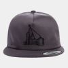 Yupoong - Unstructured Five-Panel Snapback Cap - 6502 Thumbnail