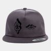 Yupoong - Unstructured Five-Panel Snapback Cap - 6502 Thumbnail
