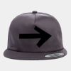 Yupoong - Unstructured Five-Panel Snapback Cap - 6502 Thumbnail