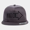 Yupoong - Unstructured Five-Panel Snapback Cap - 6502 Thumbnail