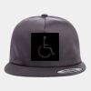 Yupoong - Unstructured Five-Panel Snapback Cap - 6502 Thumbnail