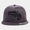 Yupoong - Unstructured Five-Panel Snapback Cap - 6502 Thumbnail