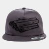 Yupoong - Unstructured Five-Panel Snapback Cap - 6502 Thumbnail