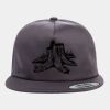 Yupoong - Unstructured Five-Panel Snapback Cap - 6502 Thumbnail