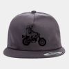 Yupoong - Unstructured Five-Panel Snapback Cap - 6502 Thumbnail