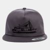 Yupoong - Unstructured Five-Panel Snapback Cap - 6502 Thumbnail