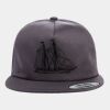 Yupoong - Unstructured Five-Panel Snapback Cap - 6502 Thumbnail