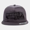 Yupoong - Unstructured Five-Panel Snapback Cap - 6502 Thumbnail