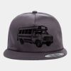 Yupoong - Unstructured Five-Panel Snapback Cap - 6502 Thumbnail