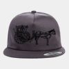 Yupoong - Unstructured Five-Panel Snapback Cap - 6502 Thumbnail