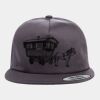 Yupoong - Unstructured Five-Panel Snapback Cap - 6502 Thumbnail