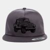 Yupoong - Unstructured Five-Panel Snapback Cap - 6502 Thumbnail