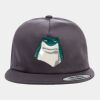 Yupoong - Unstructured Five-Panel Snapback Cap - 6502 Thumbnail