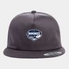 Yupoong - Unstructured Five-Panel Snapback Cap - 6502 Thumbnail