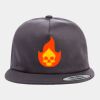 Yupoong - Unstructured Five-Panel Snapback Cap - 6502 Thumbnail