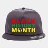 Yupoong - Unstructured Five-Panel Snapback Cap - 6502 Thumbnail