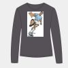 Hanes - Nano-T® Women’s Long Sleeve Scoopneck T-Shirt - S04LS Thumbnail