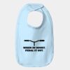 Rabbit Skins - Infant Premium Jersey Bib - RS1005 Thumbnail