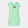 Bella + Canvas - Women's Flowy Scoop Muscle Tank - 8803 Thumbnail