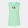 Bella + Canvas - Women's Flowy Scoop Muscle Tank - 8803 Thumbnail