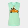 Bella + Canvas - Women's Flowy Scoop Muscle Tank - 8803 Thumbnail
