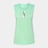 Bella + Canvas - Women's Flowy Scoop Muscle Tank - 8803 Thumbnail