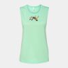 Bella + Canvas - Women's Flowy Scoop Muscle Tank - 8803 Thumbnail
