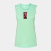 Bella + Canvas - Women's Flowy Scoop Muscle Tank - 8803 Thumbnail