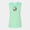 Bella + Canvas - Women's Flowy Scoop Muscle Tank - 8803 Thumbnail