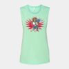 Bella + Canvas - Women's Flowy Scoop Muscle Tank - 8803 Thumbnail