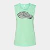 Bella + Canvas - Women's Flowy Scoop Muscle Tank - 8803 Thumbnail