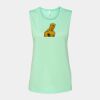 Bella + Canvas - Women's Flowy Scoop Muscle Tank - 8803 Thumbnail