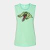 Bella + Canvas - Women's Flowy Scoop Muscle Tank - 8803 Thumbnail