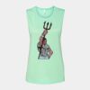 Bella + Canvas - Women's Flowy Scoop Muscle Tank - 8803 Thumbnail