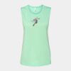 Bella + Canvas - Women's Flowy Scoop Muscle Tank - 8803 Thumbnail