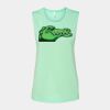 Bella + Canvas - Women's Flowy Scoop Muscle Tank - 8803 Thumbnail