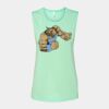 Bella + Canvas - Women's Flowy Scoop Muscle Tank - 8803 Thumbnail